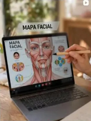 Reel: mapa facial en una tableta