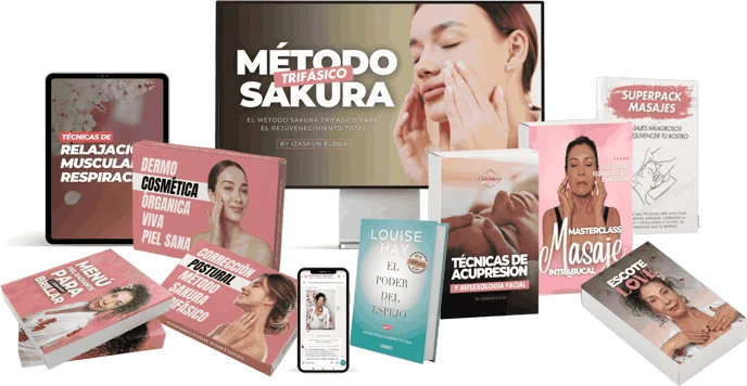 El Método Sakura Trifásico con sus bonus: vídeos, guías y libros