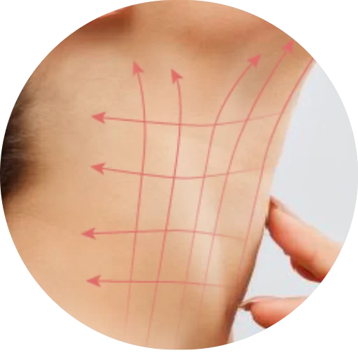 Direcciones del yoga facial en la zona: papada y cuello